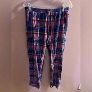 Purple plaid Forever 21 pajama pants